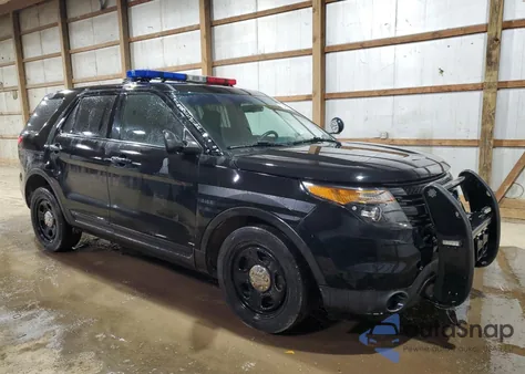 2015 Ford Explorer Police Interceptor from USA, damaged, VIN 1FM5K8AR6FGC26969